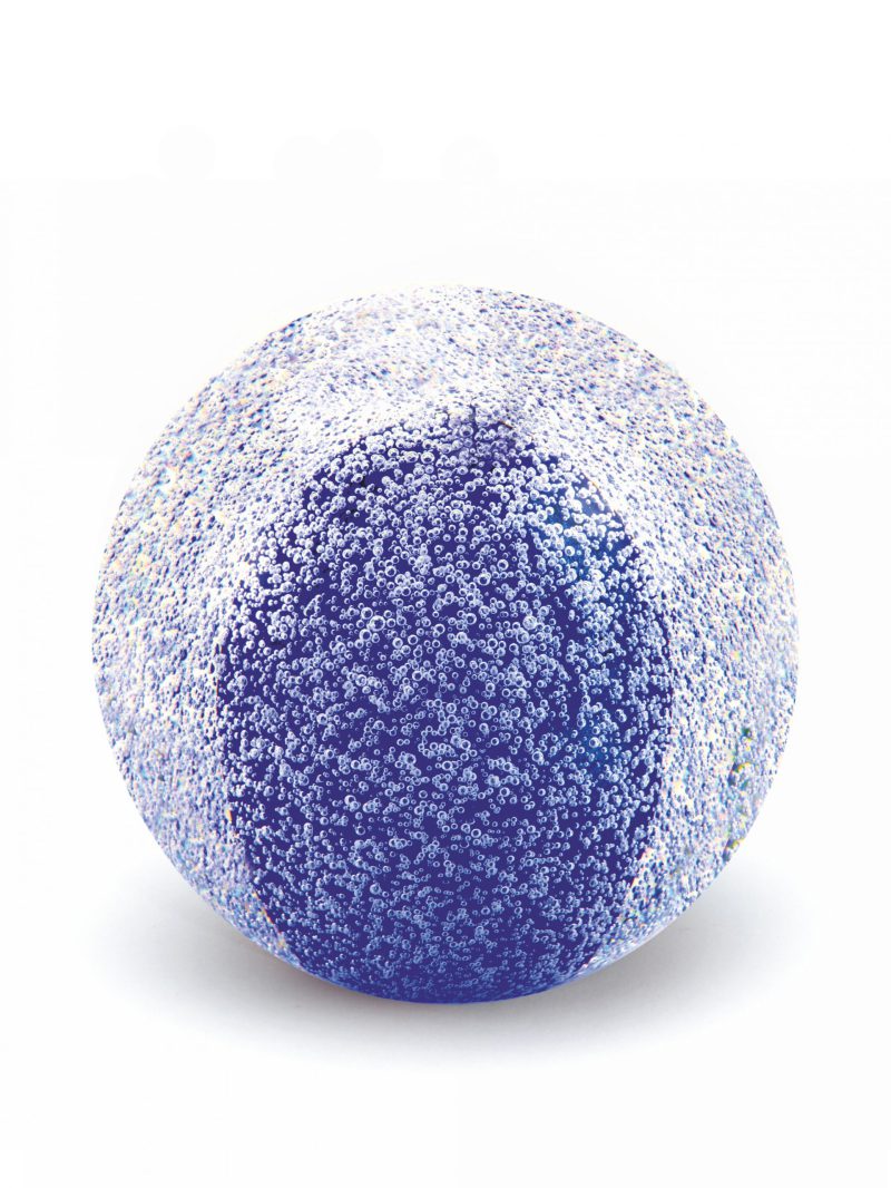 Mini urne - Stardust Line Bulb Transparent | 100 ml | Donkerblauw