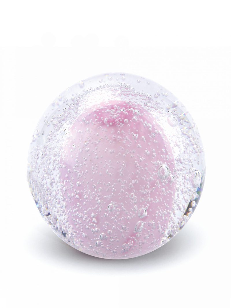 Mini urne - Stardust Line Bulb Transparent | 100 ml | Roze