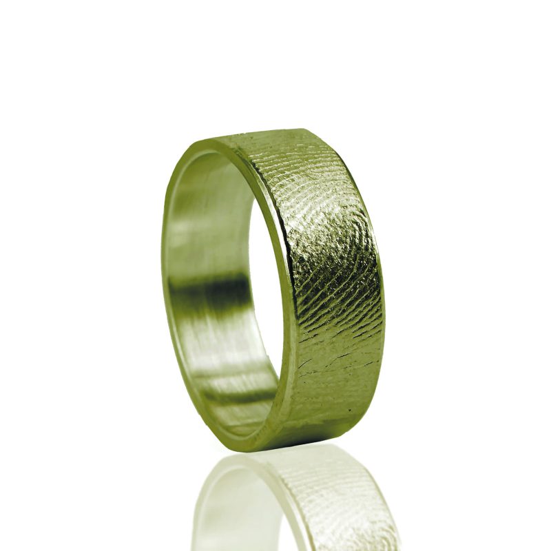 Bague pour empreintes digitales - Or