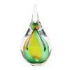 Urne animalière - Goutte givrée Empreinte de patte | Petit 50 ml
