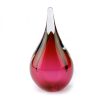 Urne animalière - Goutte givrée Empreinte de patte | Petit 50 ml