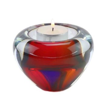 Urne avec bougie chauffe-plat - Memorie Line | 45 ml | Multi Colors