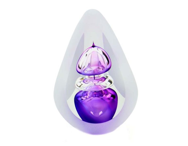 Urne en verre - Premium A Line Orion Small | 70 ml | Purple