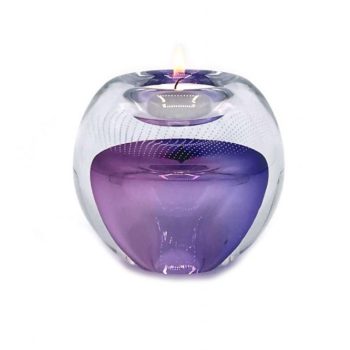 Urne avec bougie chauffe-plat - Premium A Line | 90 ml | Purple