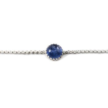 Bracelet - avec monture Filigrain | avec cabochon de frêne rond de 14 mm