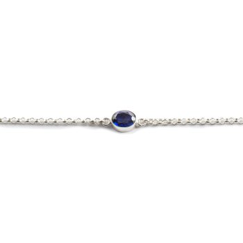 Bracelet - avec Chambre à Axe Ouvert ou Fermé | et Saphir