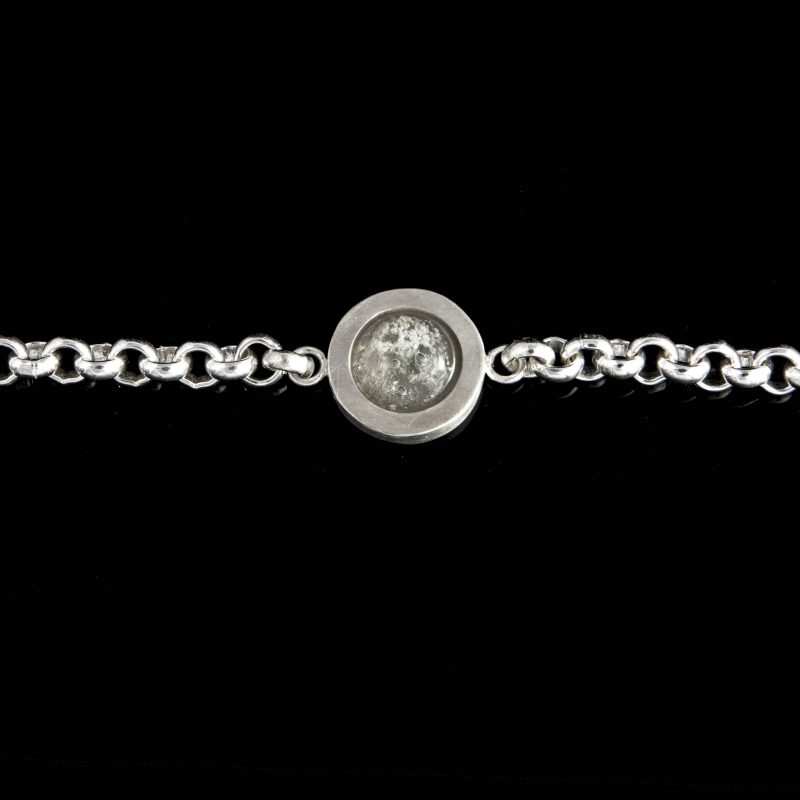 Bracelet - avec cabochon de frêne rond