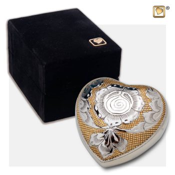 Urne souvenir en forme de coeur Petit