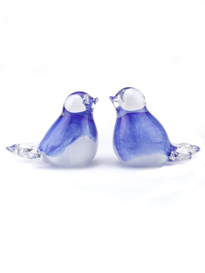 Urne Oiseau - Ligne Memorie | 30 ml | Bleu Blanc