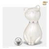 Urne kat - PrincessCat Swarovski | 0,70 litre Pearl | midnight Brushed pewter