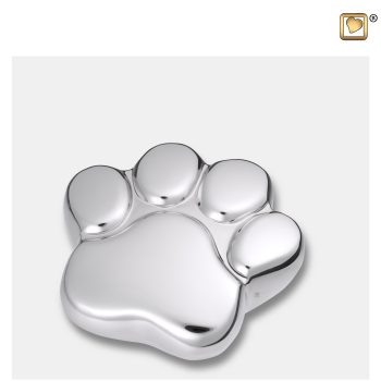 Urne funéraire - LovePaw | 0,055 litre | Argent poli | Mini