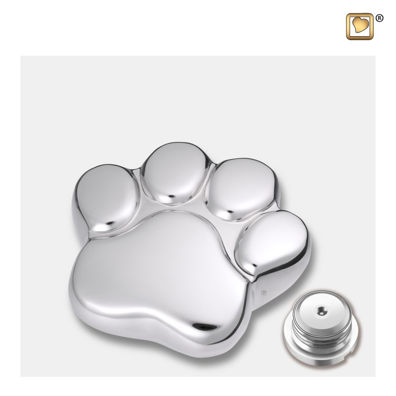 Urne funéraire - LovePaw | 0,055 litre | Or brossé | Mini