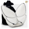 Urne vlinder - Wings of Hope | 3,20 liter Pearl | white Polished silver tint Large