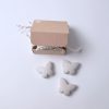 Pierre commémorative petite - Papillon | blanc | Mélange de 3 pièces