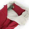Linceul - rouge bordeaux | coton