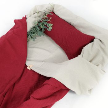 Linceul - rouge bordeaux | coton