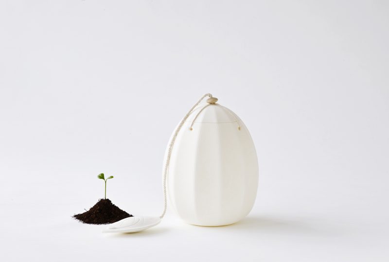 Urne biodégradable - Beyond Life | Ivory White