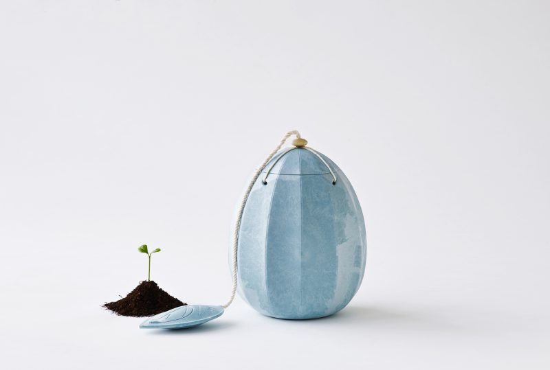 Urne biodégradable - Beyond Life | Light Blue