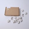 Boîte de confort pierre commémorative petite - Lune et étoile | blanc | Mélange de 12 pièces