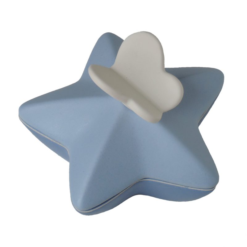Mini urne - Etoile avec papillon | 0.05 litre