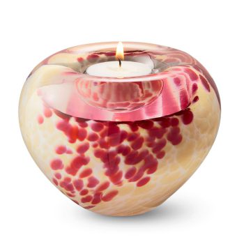 Urne avec bougie chauffe-plat - Premium A Line | 90 ml | Rose Beige