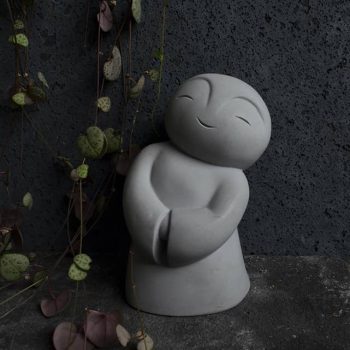Figurine Jizo - grise | star child