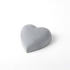 Pierre commémorative moyenne - Coeur | gris
