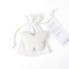 Boîte de confort - Pierre commémorative moyenne | papillon | blanc