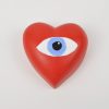 Set de peinture pierre commémorative - Heart medium | Peinture acrylique et pinceaux