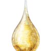 Urne animalière - Goutte givrée Empreinte de patte | Petit 50 ml