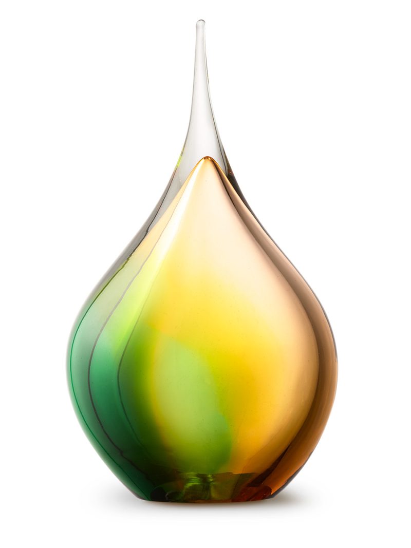 Memorie Line - Drop | Medium 260 ml | Gold tint Green
