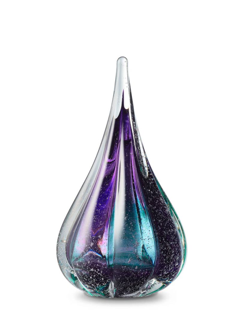 Urne en verre - Sparkle | 40 ml | Bleu