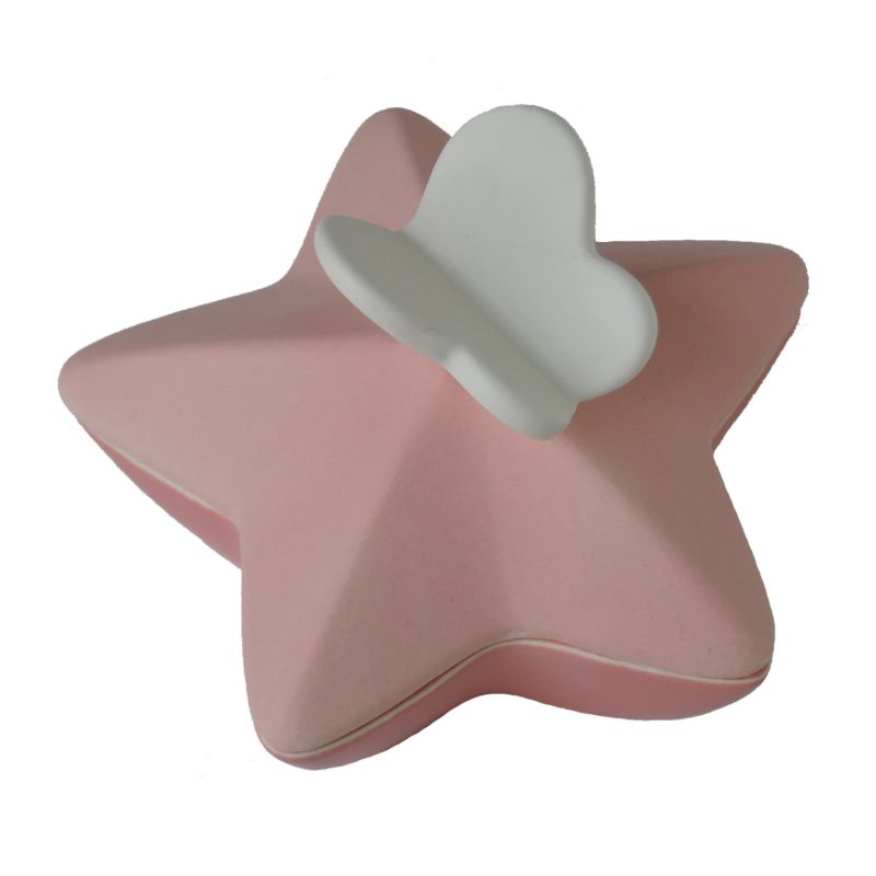 Mini urne - Etoile avec papillon | 0.05 litre