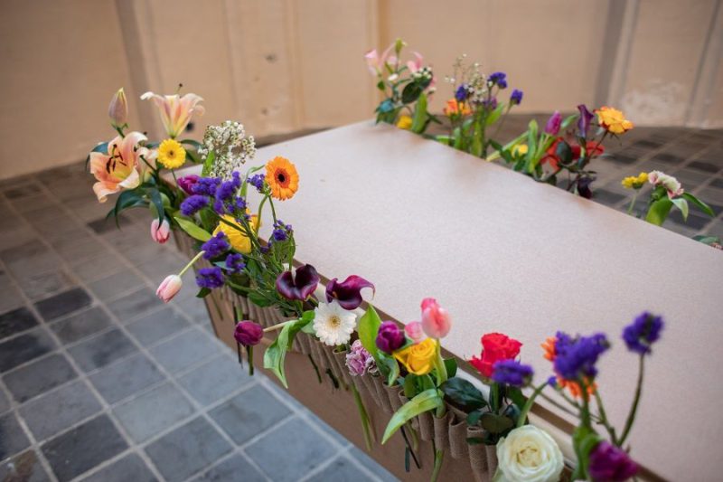 Bracelet floral | Matériaux écologiques