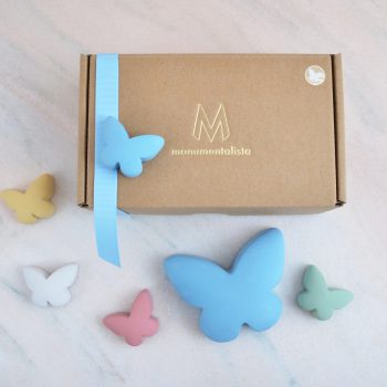 Mélange de pierres commémoratives - Bleu papillon | Edition limitée