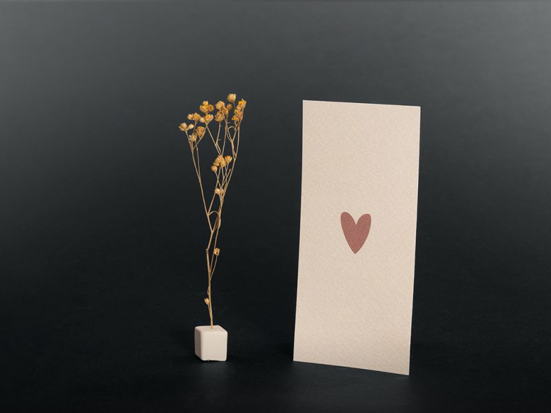 Comfort box - Coeur | Fleur sèche