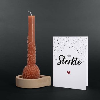 Boîte de réconfort - Herdenkingskaars | Bloemen