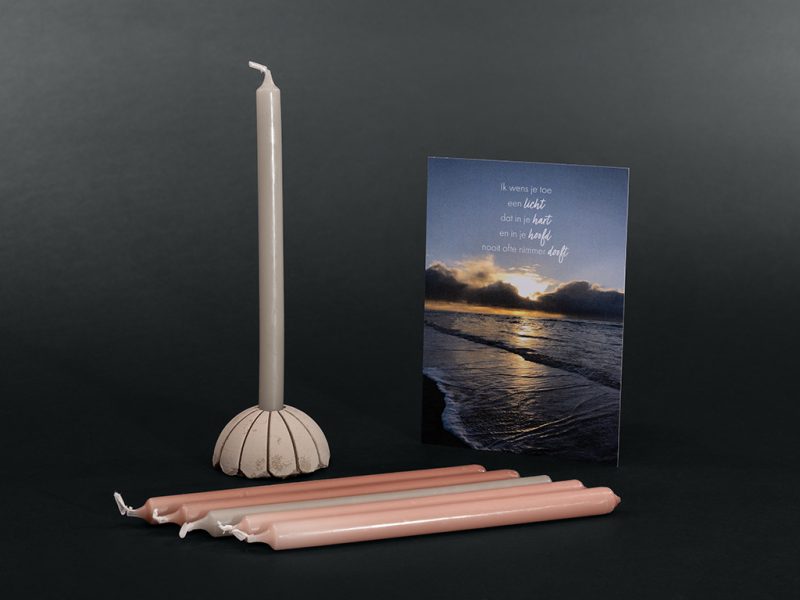Comfort Box - Memorial Candle Concrete | XS