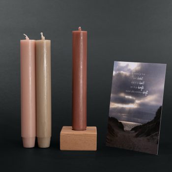 Coffret confort - Bougeoirs