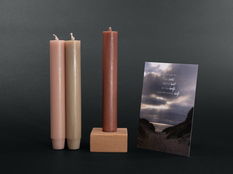 Coffret confort - Bougeoirs