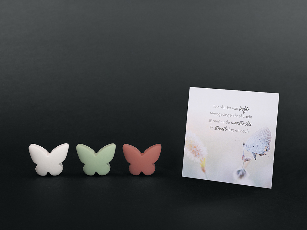 Boîte de confort mémorielle petite – Mélange papillon rose | Édition limitée