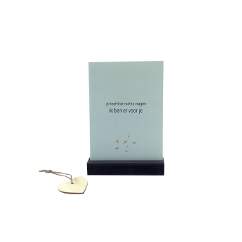 Boîte de consolation - Autel commémoratif avec fleurs séchées (kopie)