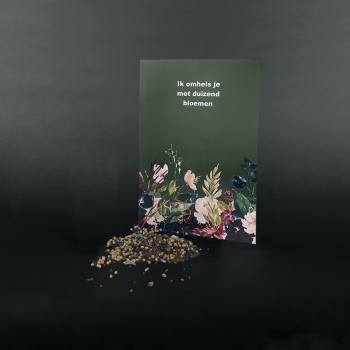 Troostbox – Ik omhels je met duizend bloemen | Wilde bloemen zaadjes