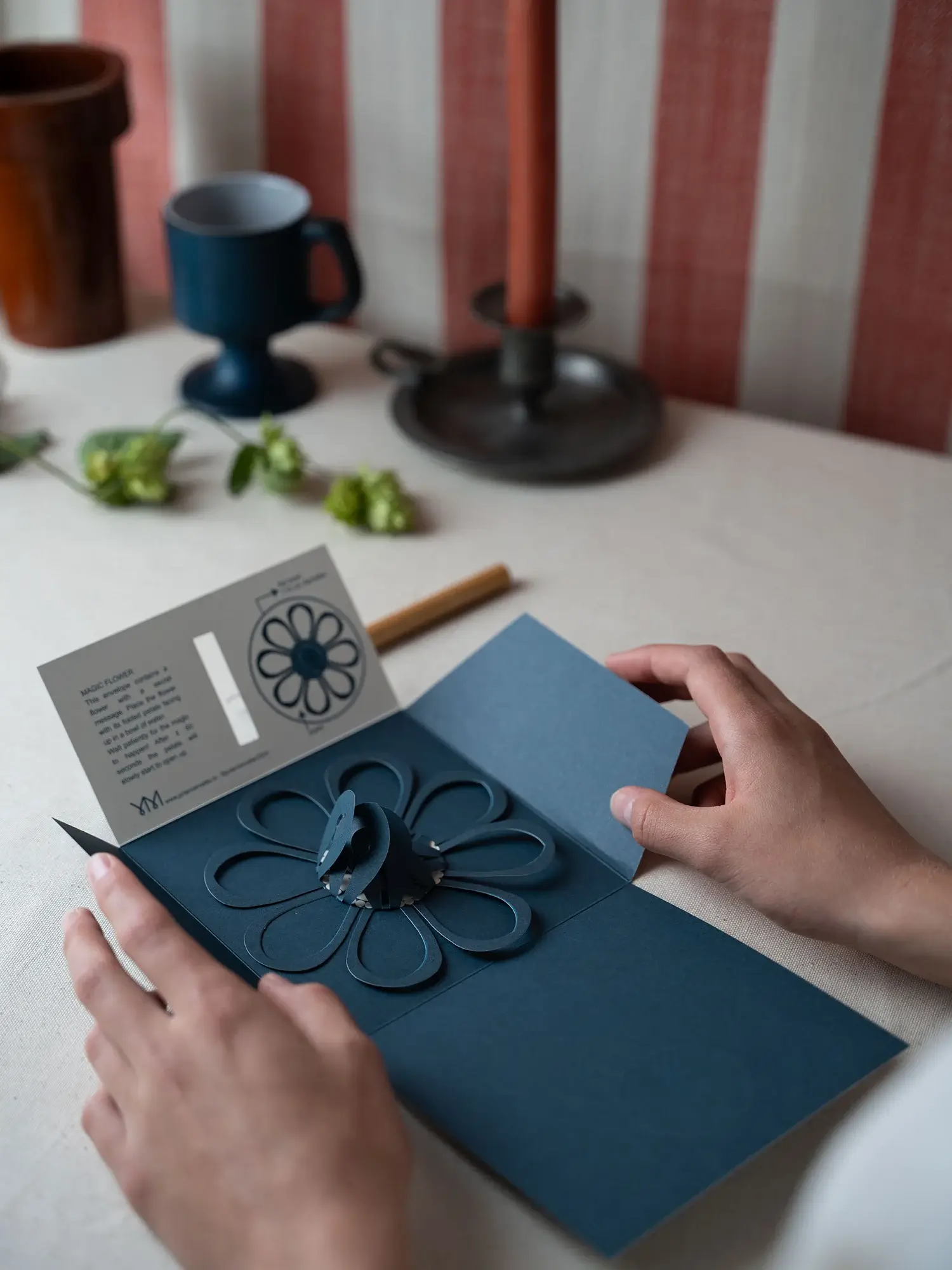 Troostbox - MAGIC flower - antique